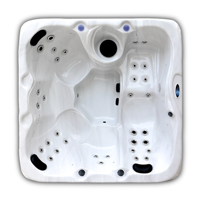 E-160S Dubai Hydro Masaż Łazienki Spa Jacuzzi Biały Marmurowy Wanny