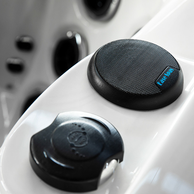 6 miejsc gospodarstwa domowego Pearl White Whirlpool Spa Wanna Zewnętrzne wanny z hydromasażem